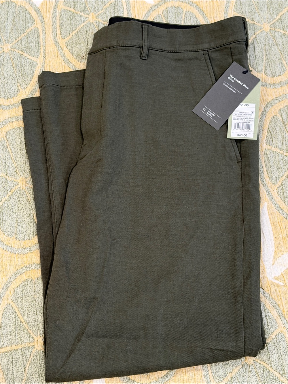 Goodfellow & Co Olive Green Chino Pants